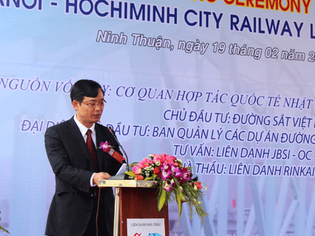 Phó tổng GĐ Tổng Cty Đường sắt VN Trần Quốc Đông